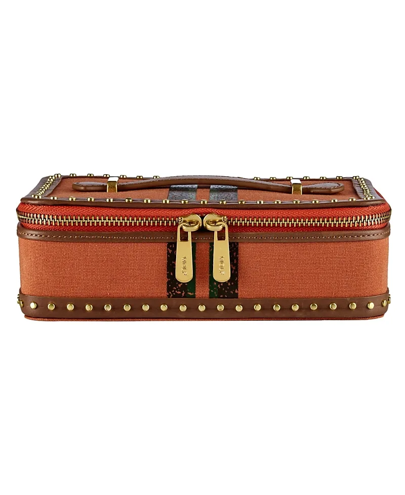 Wolf Ida Travel Zip Jewelry Case