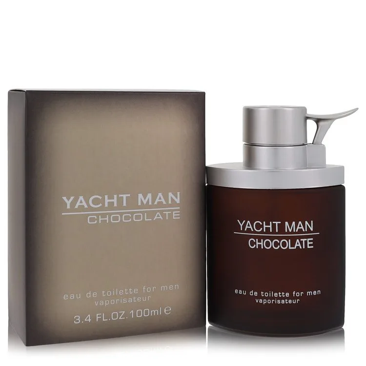 Yacht Man Chocolate Cologne by Myrurgia 3.4 oz EDT Spray for Men