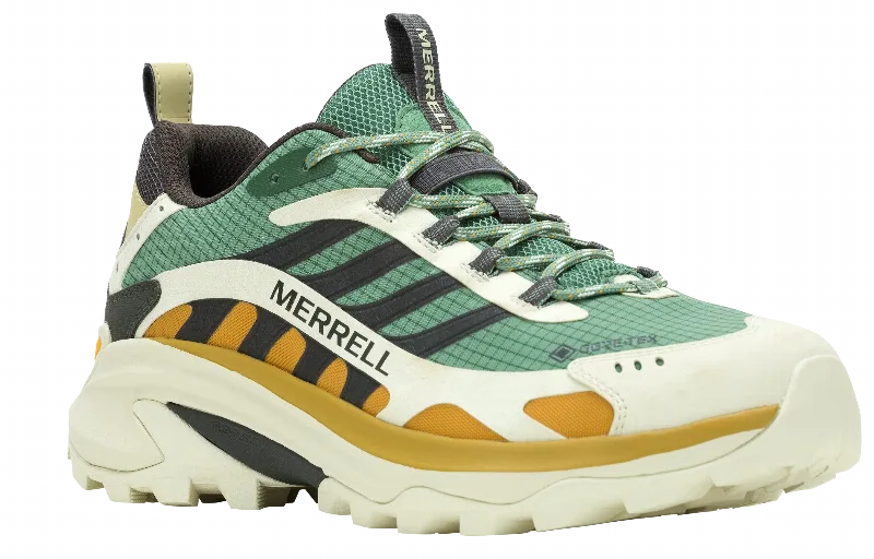 Merrell Moab Speed 2 GORE-TEX Hiking Shoes for Men - Hedge Green - 9.5M