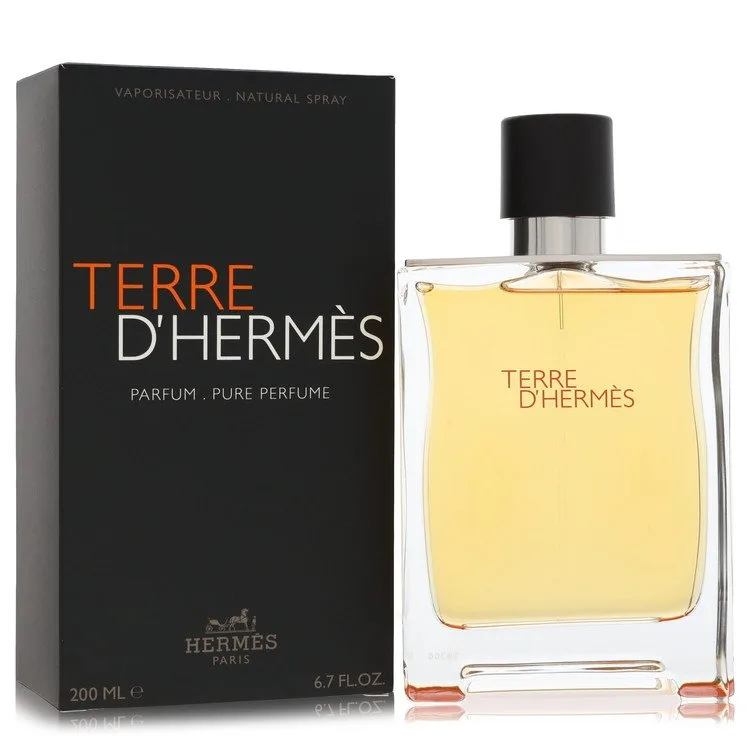 Terre D'hermes Cologne by Hermes 6.7 oz Pure Perfume Spray for Men