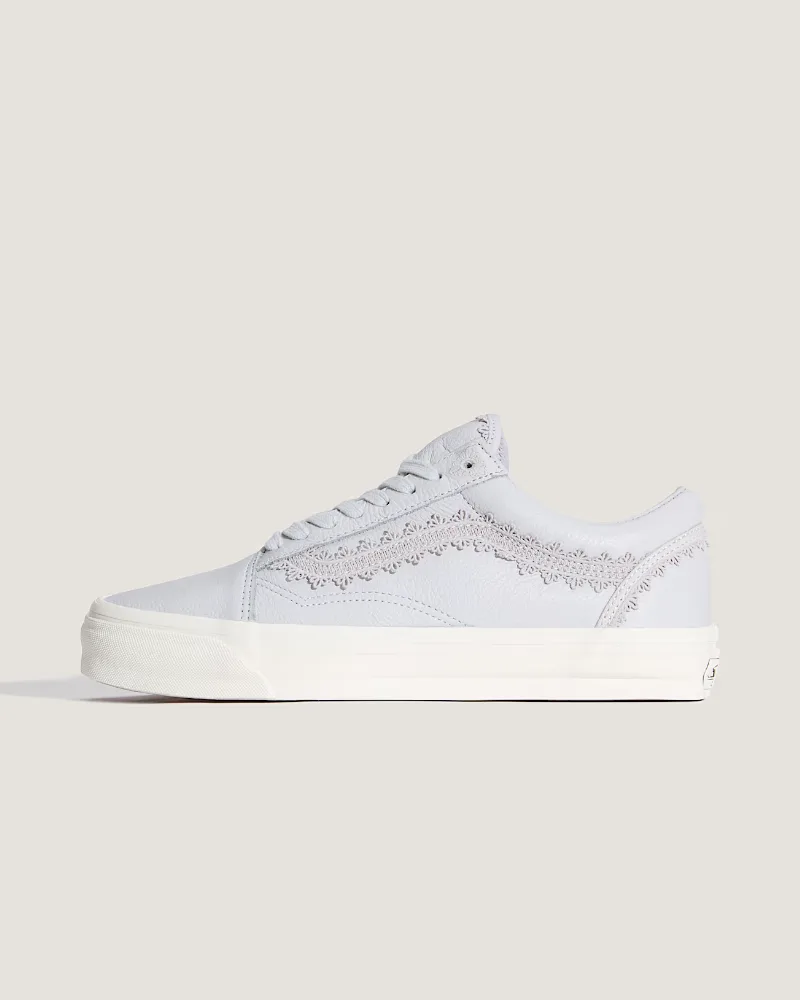Vans - Premium Old Skool Shoes, Man, Grey, Size: 8.5