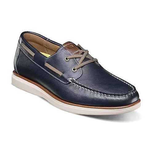 Florsheim Mens Tropics Boat Shoes, 12 Medium, Blue