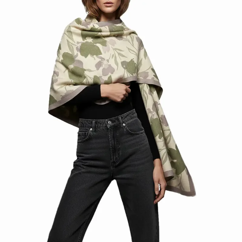 SAACHI Reversible Scarf in Sage at Nordstrom Rack
