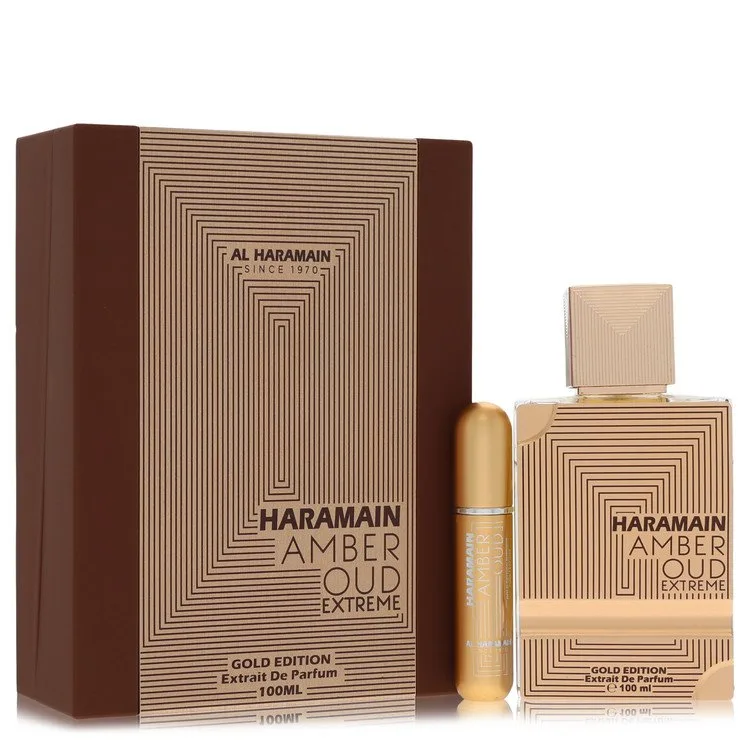 Al Haramain Amber Oud by Al Haramain PURE PERFUME SPRAY 3.4 OZ (GOLD EDITION EXTREME) for UNISEX