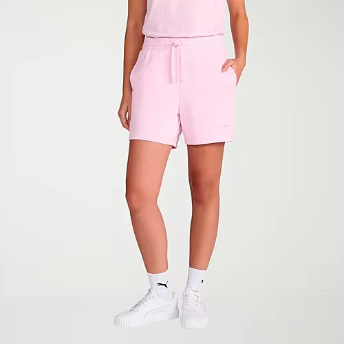 PUMA Womens 5" Adjustable Waist Drawstring Waist Active Pull-On Short, X-small, Pink