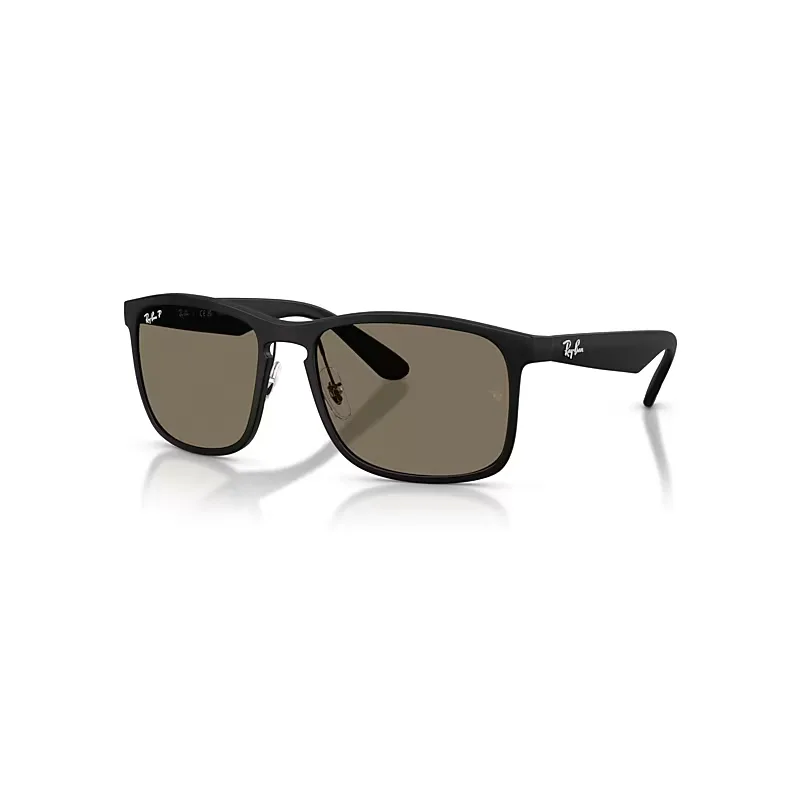 Ray-Ban Rb4264 Polarized+ Lenses Sunglasses Matte Black Frame Grey Lenses Polarized 58-18