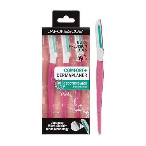 Japonesque Comfort Plus Dermaplaner 3 Pack, One Size