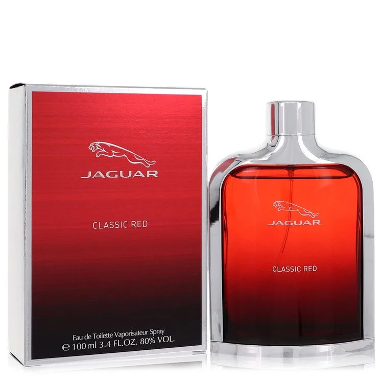 Jaguar Classic Red Cologne by Jaguar 3.4 oz EDT Spray for Men