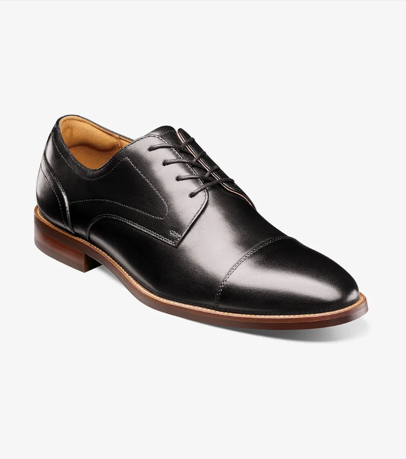 Florsheim Shoes Rucci Cap Toe Oxford Black Size 13