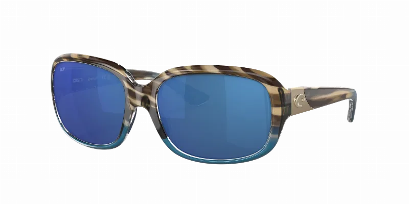 COSTA Woman Sunglasses Gannet  -  Frame color: Shiny Wahoo, Lens color: Blue Mirror