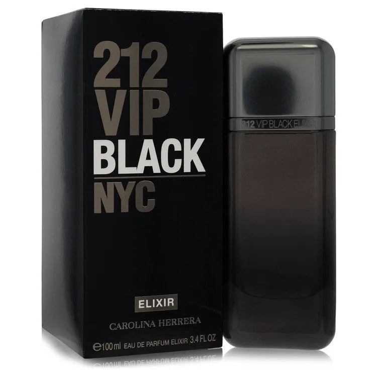 212 Vip Black Elixir Cologne 3.4 oz EDP Spray for Men