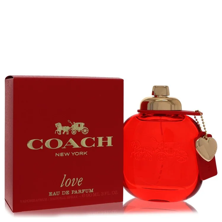 Coach Love Perfume 3 oz EDP Spray (red packaging) for Women