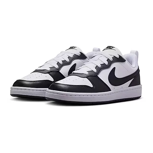 Nike Court Borough Low Big Kid Unisex Sneakers, 4 Medium, Black