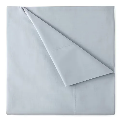 Home Expressions Cool and Crisp Cotton Percale Sheet Set, One Size, Blue