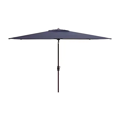 Safavieh Athens Patio Collection Patio Umbrella, One Size, Blue