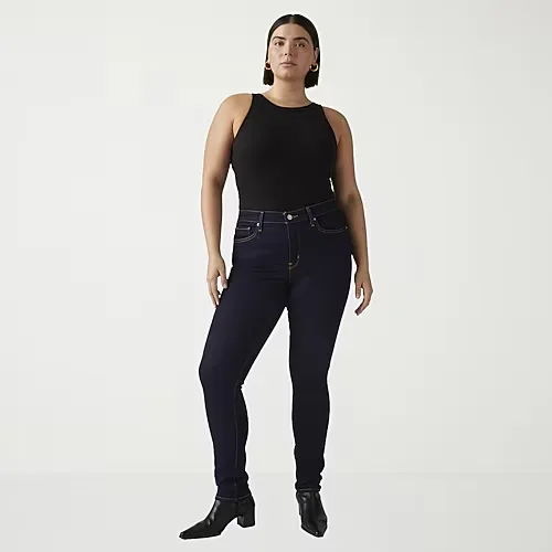 Levi's Womens Mid Rise 311 Shaping Skinny Jean, 32, Blue
