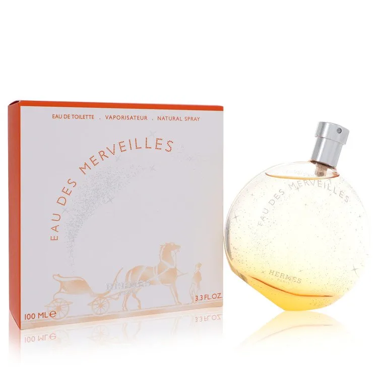 Eau Des Merveilles Perfume by Hermes 3.4 oz EDT Spray for Women