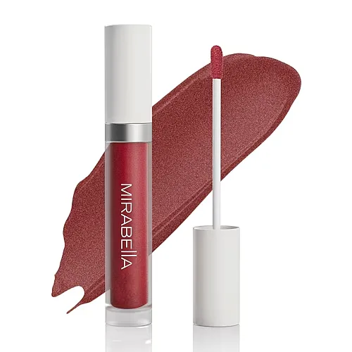 Mirabella Luxe Advanced Formula Lip Gloss, One Size, Purple