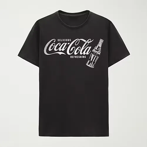 Mens Crew Neck Short Sleeve Classic Fit Big and Tall Graphic T-Shirt, 4x-large, Black