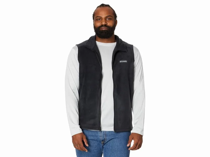 Columbia Big Tall Steens Mountain Vest (Black) Men's Vest