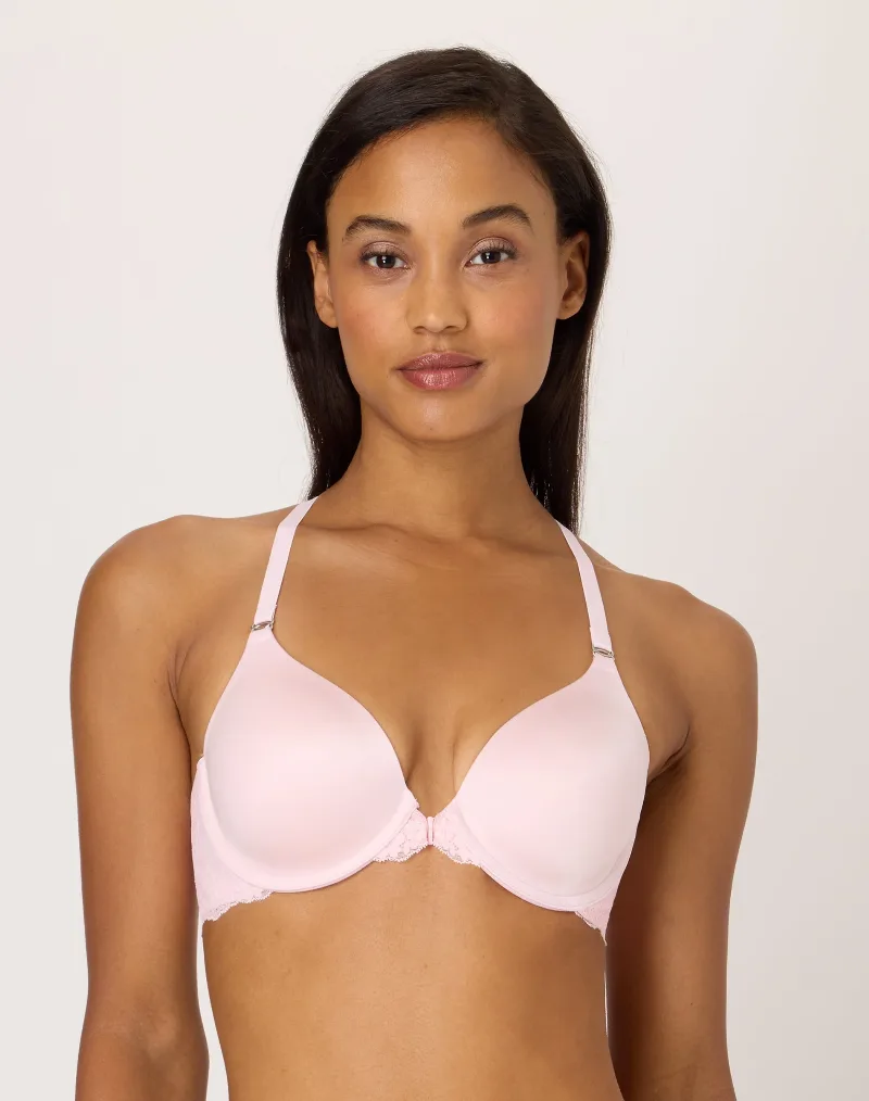 Maidenform One Fab Fit Everyday Full Coverage Racerback Bra Ballerina Slipper 36B Women's