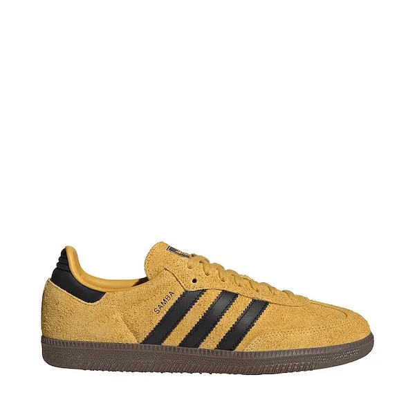 Mens adidas Samba OG Athletic Shoe - EQT Yellow / Core Black / Gum
