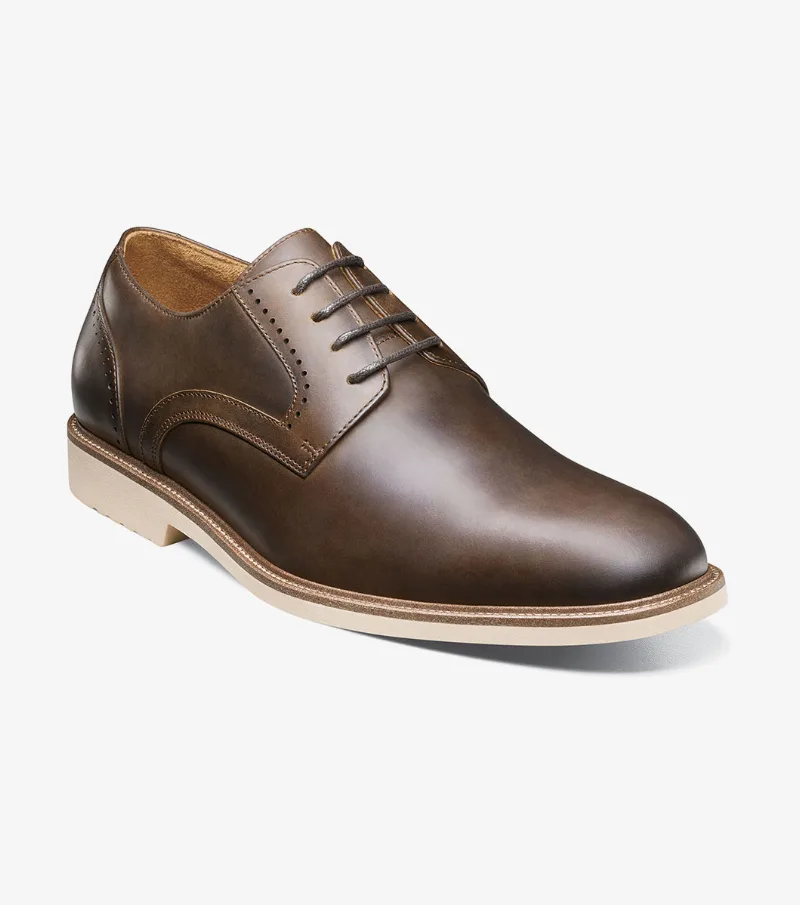 Stacy Adams Shoes Wescott Plain Toe Oxford Brown CH Size 15
