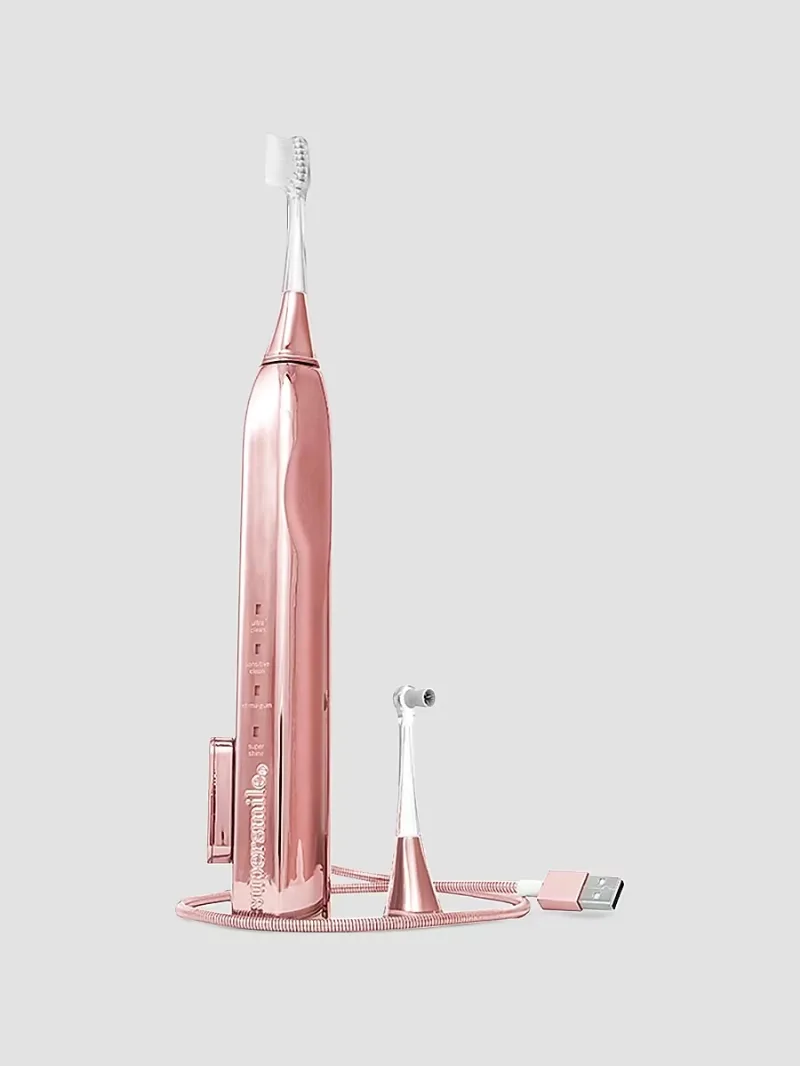 supersmile Zina45 Sonic Pulse Toothbrush - Chrome Rose Gold