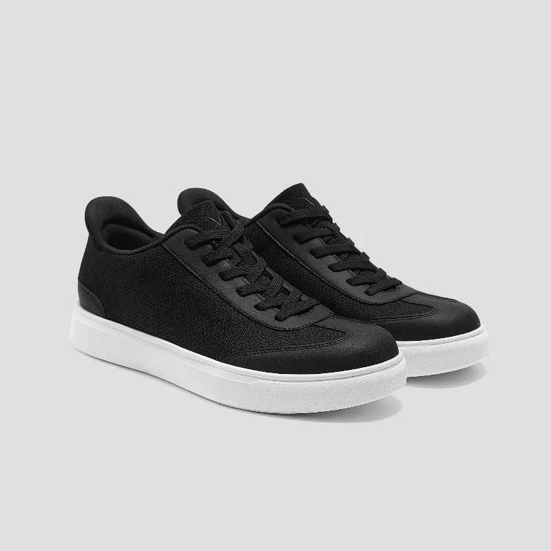 VIVAIA Unisex Slip-On Army Trainers (Versa)|BLACK|EU 44