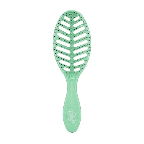 The Wet Brush Go Green Speed Dry Detangler Brush, One Size, Green
