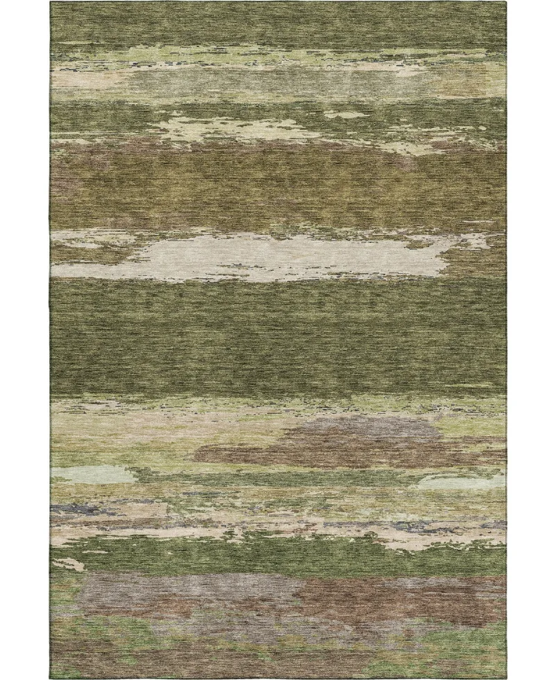 Dalyn Trevi Washable TV8 9'x12' Area Rug - Olive