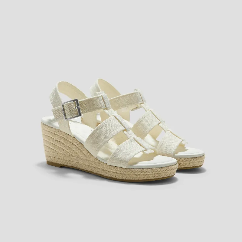 VIVAIA Round-Toe Slingback Wedge Sandals (Skyler)|SPOT NATURAL|US 10