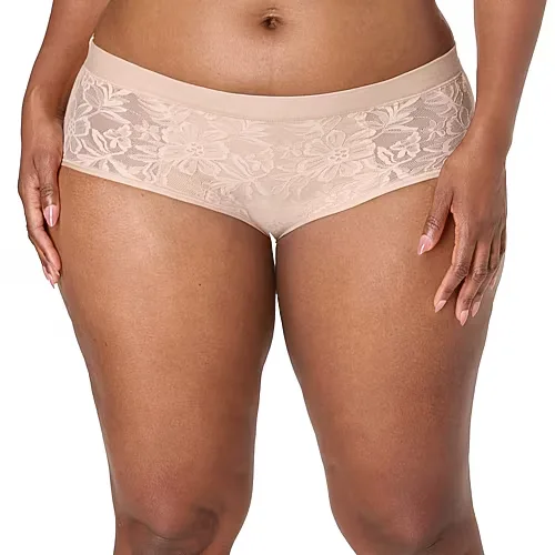 Bali Breathe Seamless Hipster Panty Dfclhp, Small, Beige