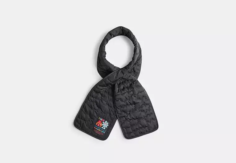 Coachtopia Loop Scarf With Cloud Quilting