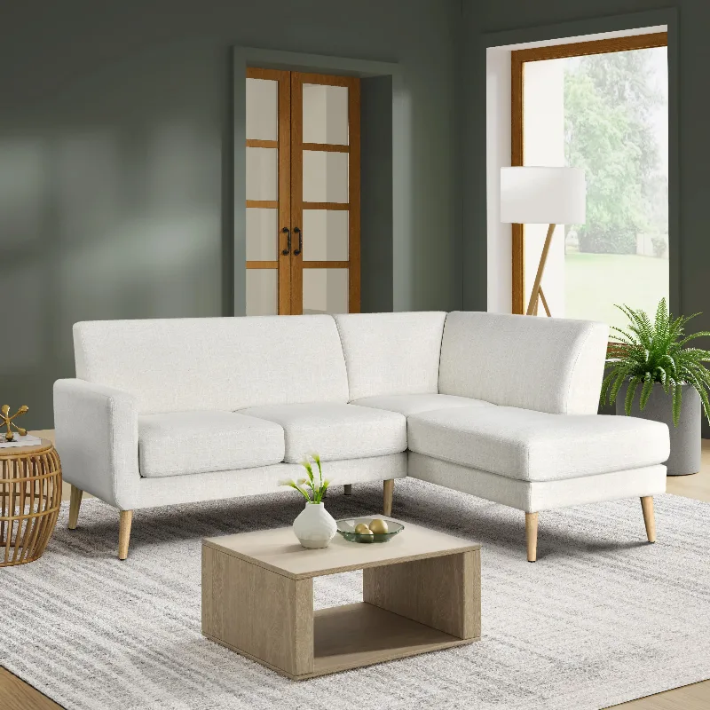 Ashley Studio Living Sienna Sofa Chaise, Cream