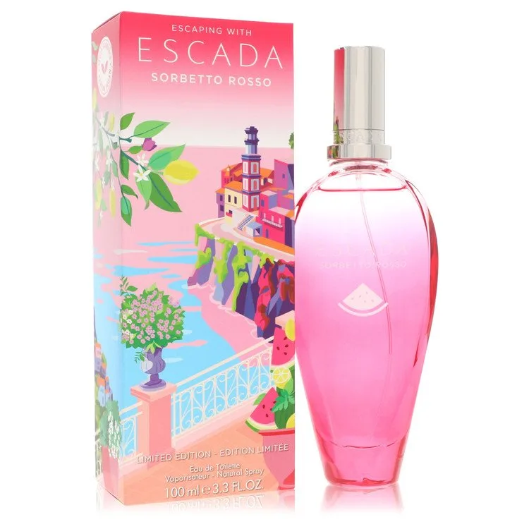 Escada Sorbetto Rosso Perfume 3.3 oz EDT Spray (Limited Edition) for Women
