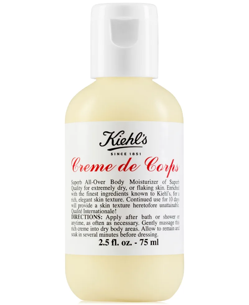 Kiehl's Since 1851 Creme de Corps Body Lotion with Cocoa Butter, 2.5 oz.