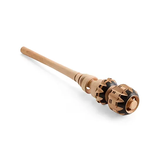 Jenny Martinez Molinillo 13" Wood Frother, One Size, Brown