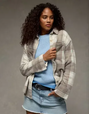 AE Fleece Shacket