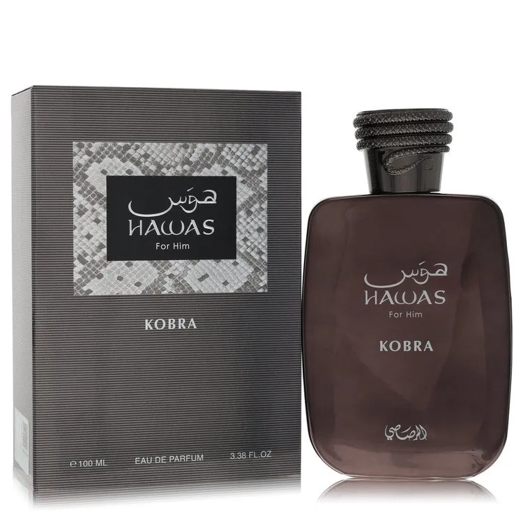 Hawas Kobra Cologne by Rasasi 3.38 oz EDP Spray for Men