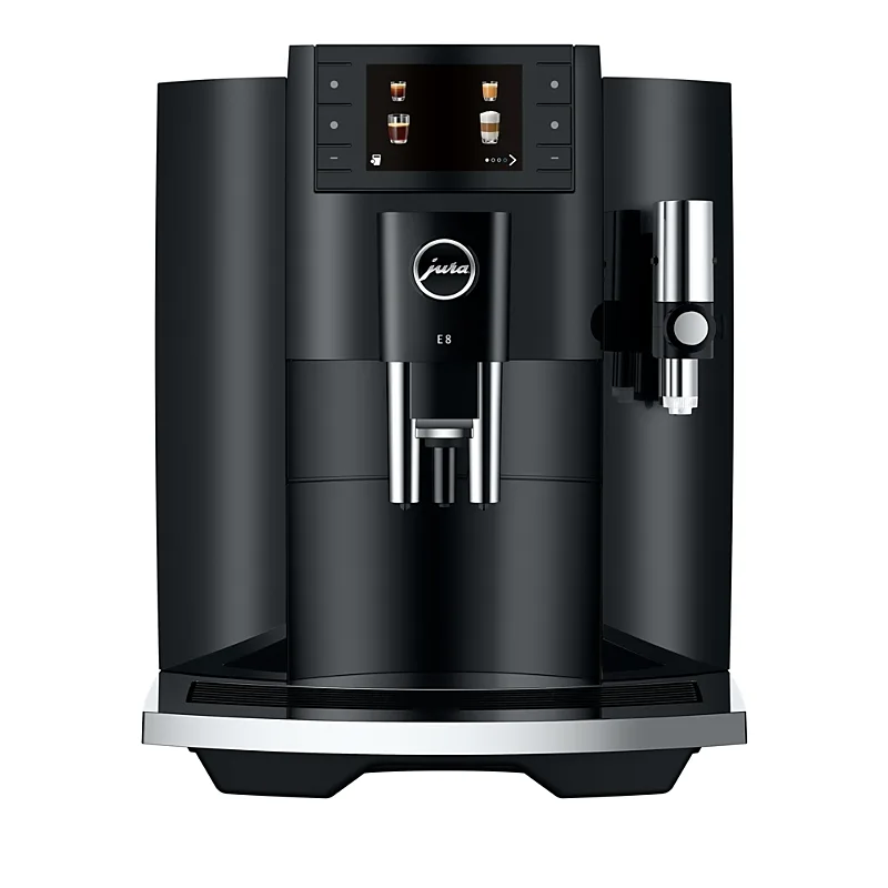 Jura E8 Automatic Coffee Machine in Piano White