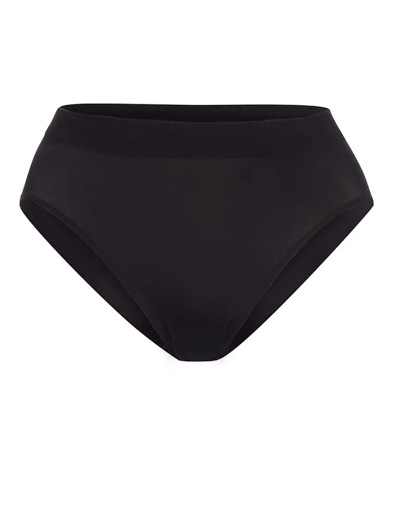 Wacoal Women's B-Smooth Hi-Cut Brief - Black - Size Medium