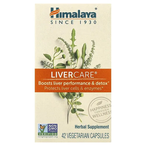 Himalaya, LiverCare®, 42 Vegetarian Capsules