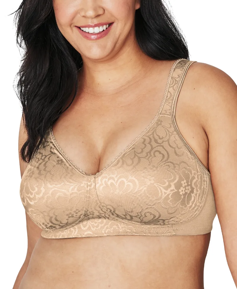 Playtex 18 Hour Ultimate Lift and Support Wireless Bra 4745 - Nude
