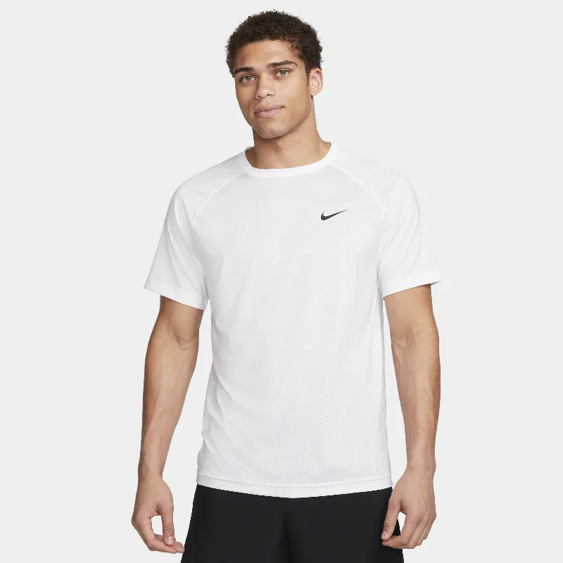 Nike Men's Ready Dri-FIT Short-Sleeve Fitness Top in White | DV9815-100