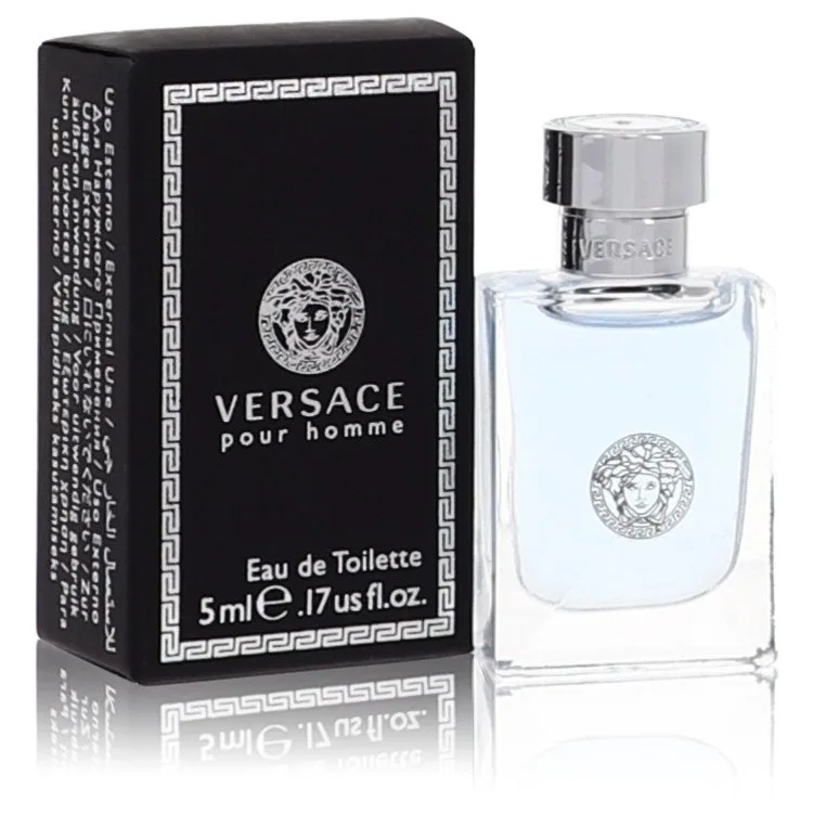 Versace Pour Homme Mini by Versace .17 oz Mini EDT for Men