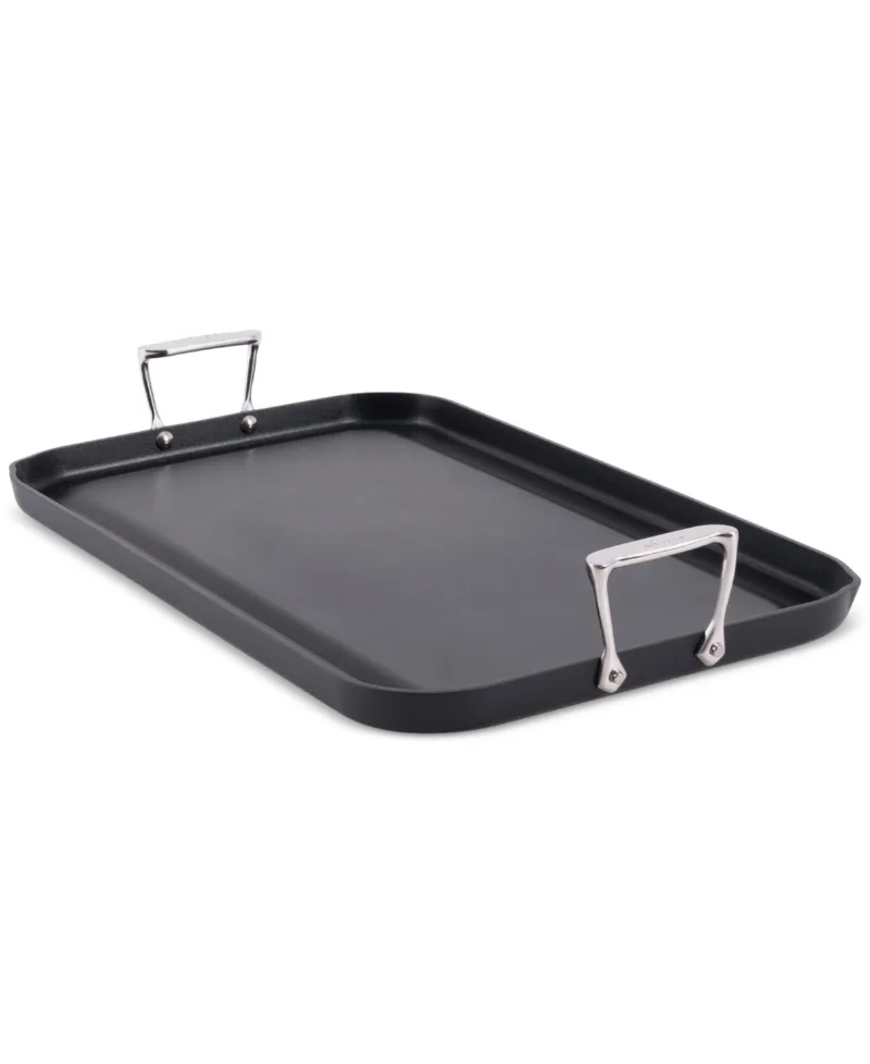 All-Clad HA1 Expert Nonstick Double-Burner Griddle - Black