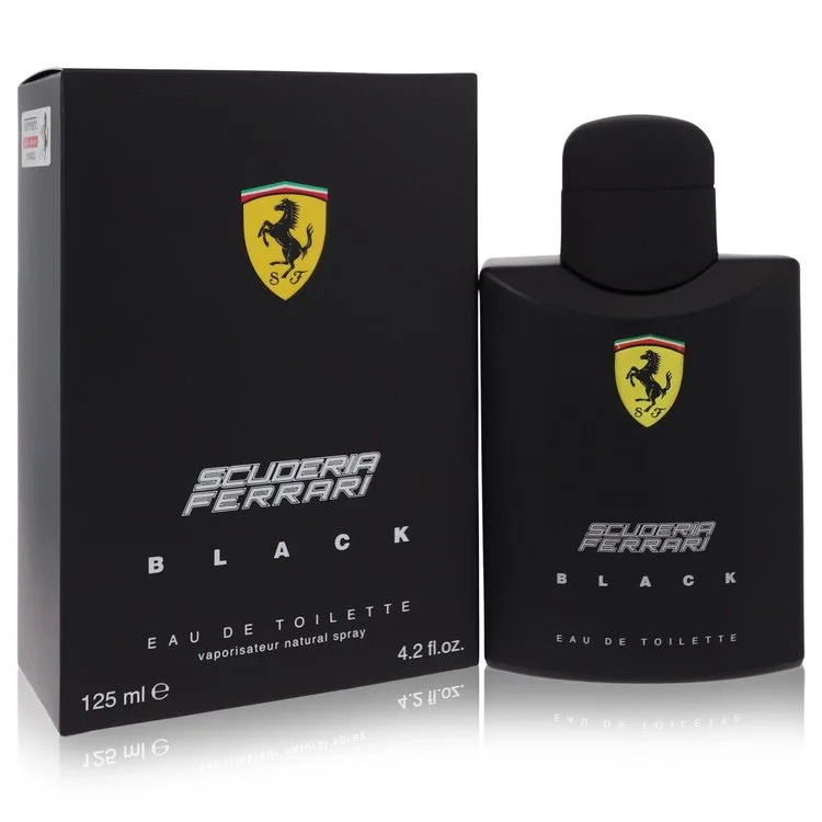 Ferrari Scuderia Black Cologne by Ferrari 4.2 oz EDT Spray for Men