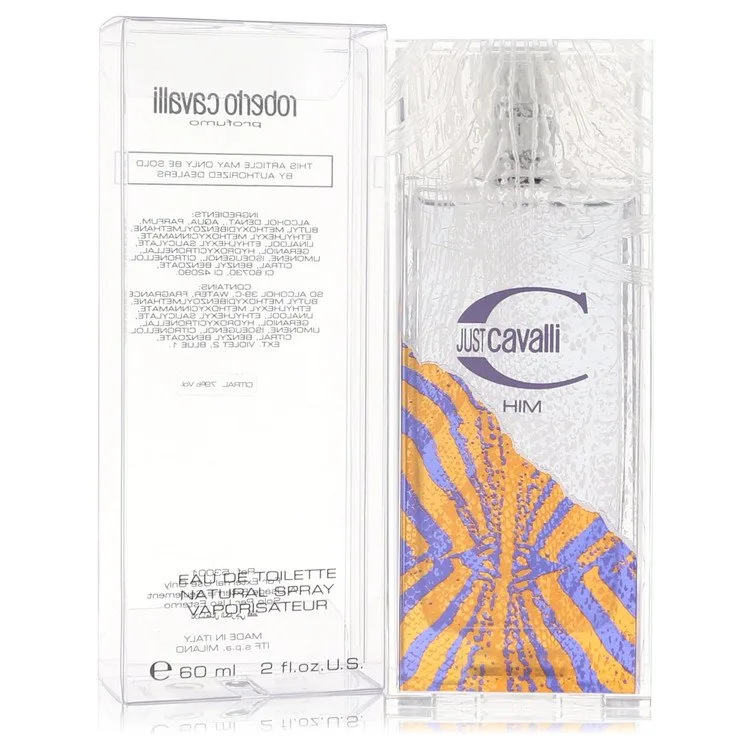 Just Cavalli Cologne by Roberto Cavalli 2 oz EDT Spray for Men