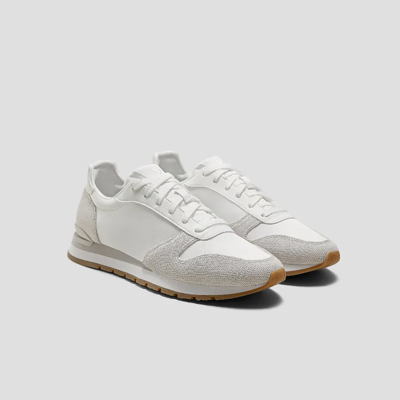 VIVAIA Unisex Satin Luxe Sneakers (Allegro)|OFF GREY WHITE|EU 45